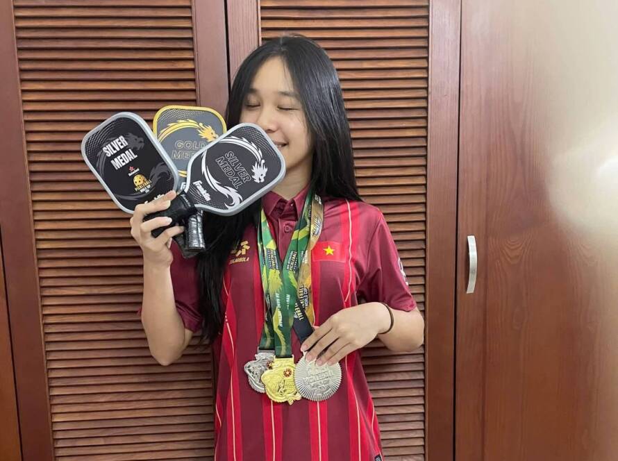 Trần Huy Bảo Châu cùng hành trình chinh phục Pickleball ở tuổi 15