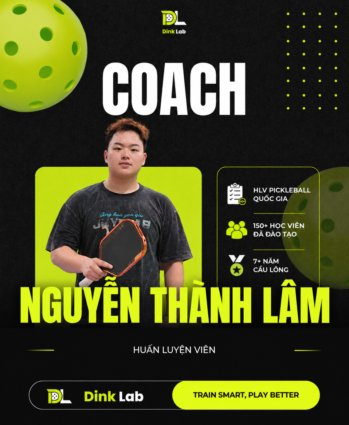 Poster Coach Nguyễn Thành Lâm